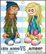 Lilly Anna vs Amber