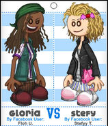 Gloria vs Stefy