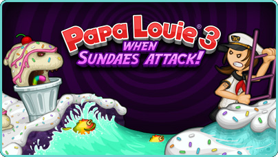 Papa Louie 3 When Sundaes Attack Part 14 - Those 3 Warp Keys 