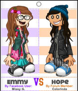 Emmy vs Hope