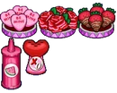 Valentines toppings