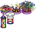 New year toppings