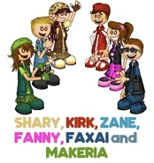 Shary's blog post with Kirk, Zane, Fanny, Faxai and Makeria.