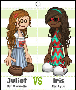 Juliet vs. Iris