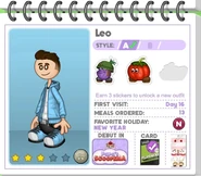 His infobox in Papa's Scooperia