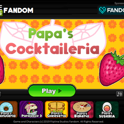 Papa's Cocktaileria, Flipline Fandom