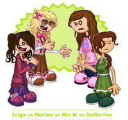 Leiya vs Marina vs Min Ki vs Catherine