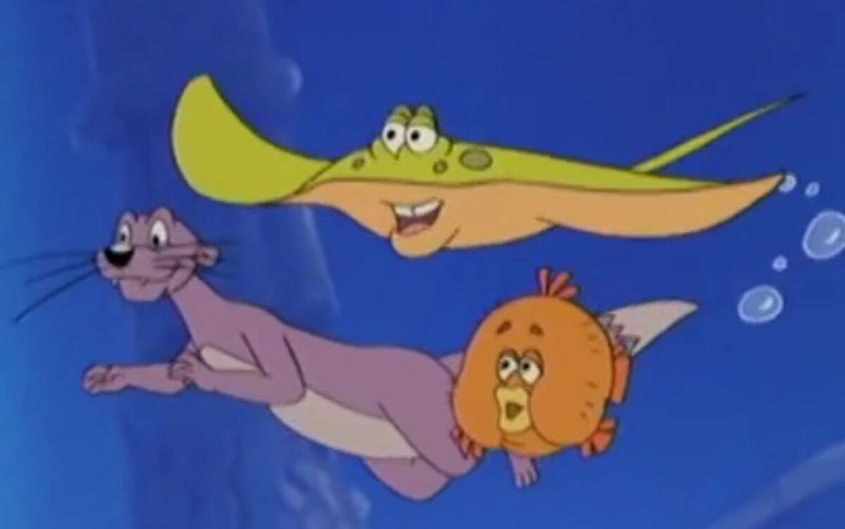 Ottie, Ray, and Puffy | Flipper and Lopaka Wikia | Fandom