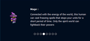 The blurb for Mages