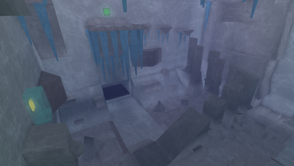 Crystal Caverns Flood Escape 2 Wiki Fandom - roblox flood escape 2 map test beneath the ruins roblox