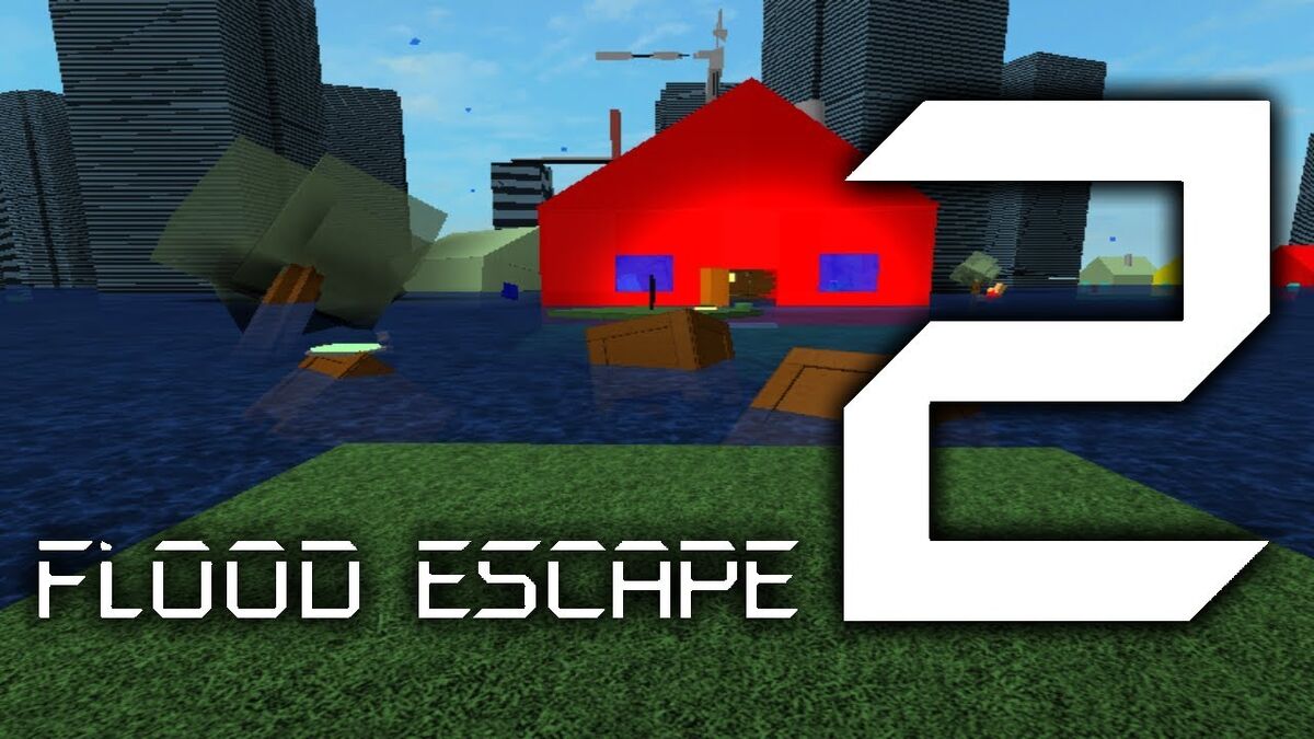 Roblox - O CHÃO É ÁGUA (Flood Escape 2)