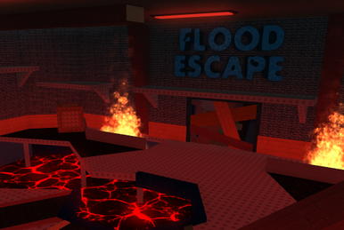 Roblox - FUGINDO DA INUNDAÇÃO (Flood Escape 2)