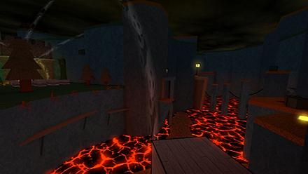 Graveyard Cliffside Flood Escape 2 Wiki Fandom - roblox flood escape 2 beneath the ruins solo guide insane