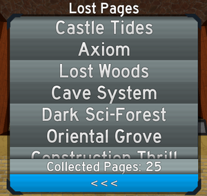 Lost Page List GUI (Before the 29/06/21 update)