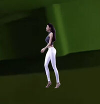 Xjiemomo on a mission in the floprooms