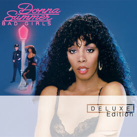 Cover for Bad Girls (Deluxe Edition). The streetlamp in the background of the album cover is the streetlamp design throughout Summeria.