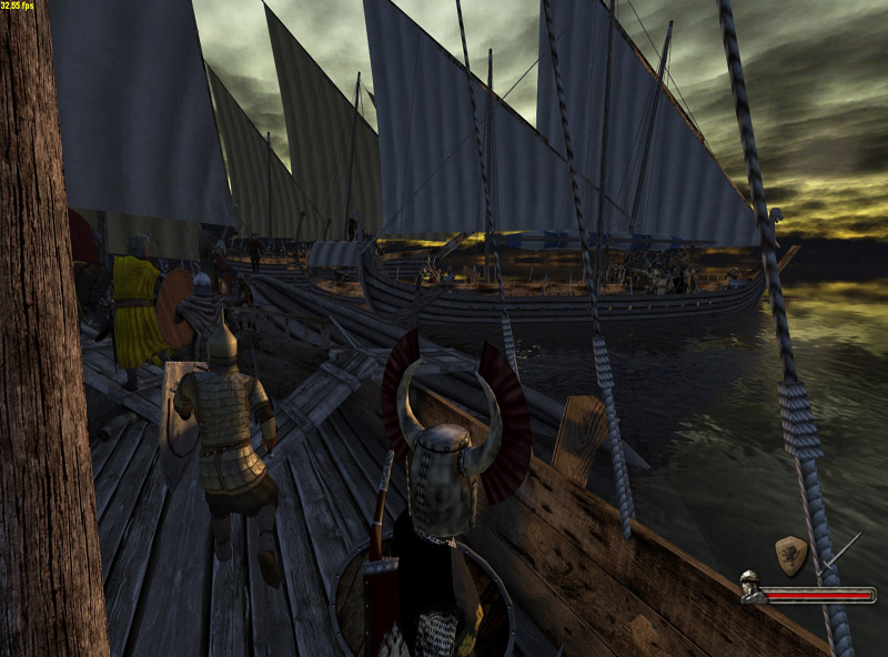 mount and blade warband new dawn set sail with ship