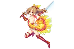 Dancing Lady Orchid Flower Knight Girl Wikia Fandom