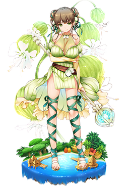 Green Bell Flower Knight Girl Wikia Fandom