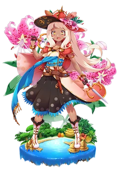Showy Lily Flower Knight Girl Wikia Fandom