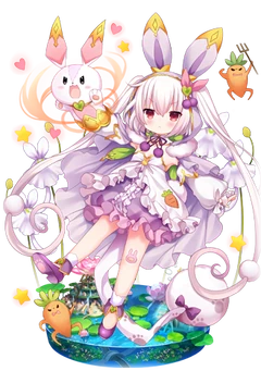 ウサギゴケ 花騎士 寝室