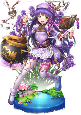 Lavender (Valentine) | Flower Knight Girl Wikia | Fandom