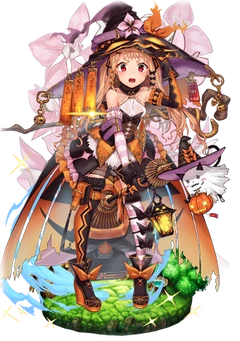 Larkspur Halloween Flower Knight Girl Wikia Fandom