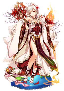 Red Spider Lily World S Flower Shrine Maiden Flower Knight Girl Wikia Fandom