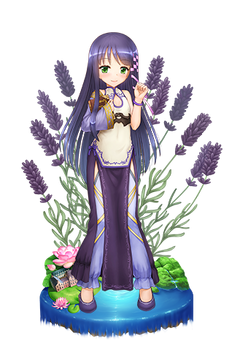 Lavender Flower Knight Girl Wikia Fandom