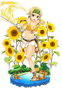 Sunflower Flower Knight Girl Wikia Fandom