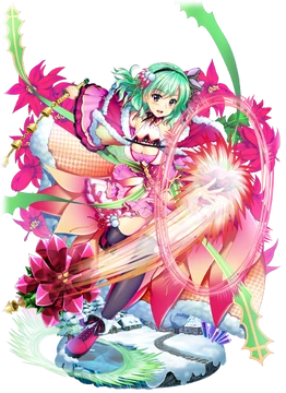 Christmas Cactus Flower Knight Girl Wikia Fandom