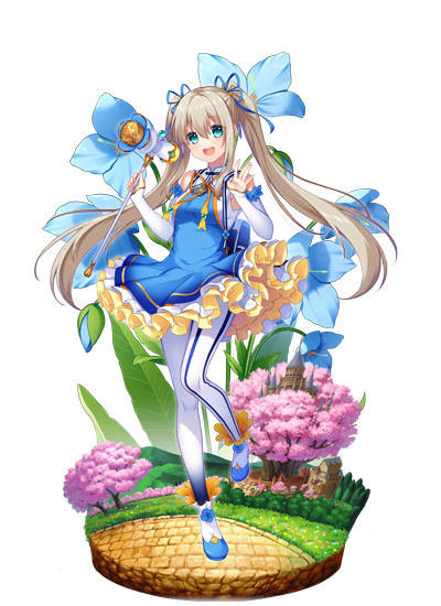 Meconopsis Newcomer Flower Knight Girl Wikia Fandom