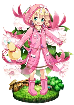 Fuchsia Flower Knight Girl Wikia Fandom