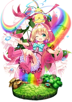 Fuchsia Flower Knight Girl Wikia Fandom