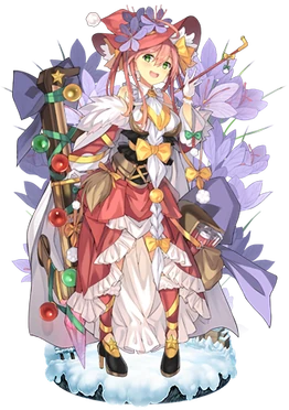 Saffron Christmas Flower Knight Girl Wikia Fandom