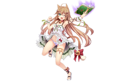 Green Bristlegrass Flower Knight Girl Wikia Fandom