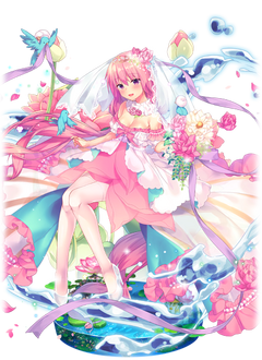Lotus June Bride Flower Knight Girl Wikia Fandom