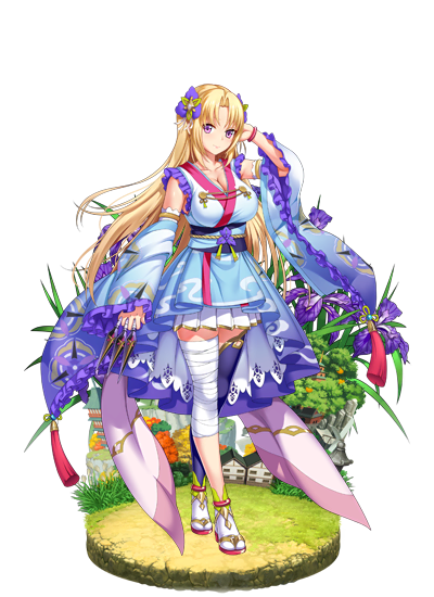 Japanese Water Iris June Bride Flower Knight Girl Wikia Fandom