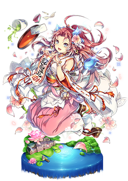 Pink (World's Flower Shrine Maiden) | Flower Knight Girl Wikia