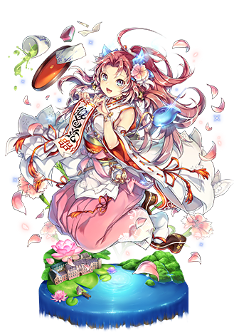 Pink (World's Flower Shrine Maiden) | Flower Knight Girl Wikia