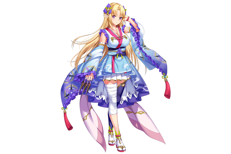 Japanese Water Iris (June Bride) | Flower Knight Girl Wikia | Fandom