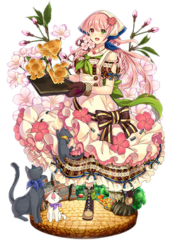 Sakura Apron Flower Knight Girl Wikia Fandom Sakura Apron Flower Knight Girl Wikia Fandom