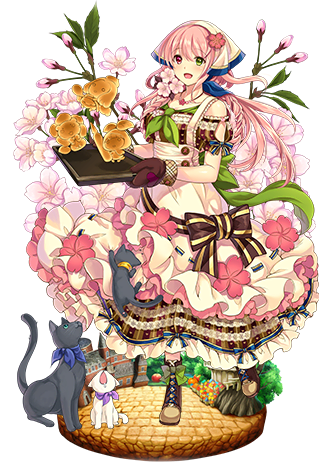 Sakura Apron Flower Knight Girl Wikia Fandom