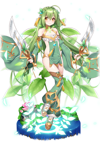 Mint Maturing Virtue Flower Knight Girl Wikia Fandom