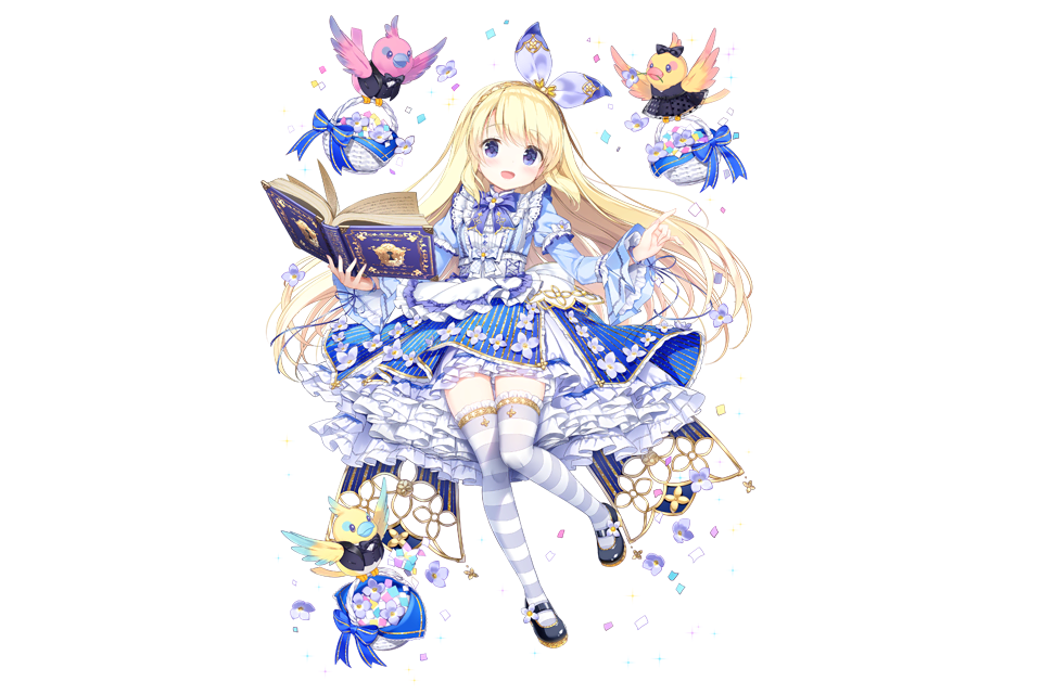 Bluet (Rising Star of the Sparkling Fairyland) | Flower Knight Girl Wikia
