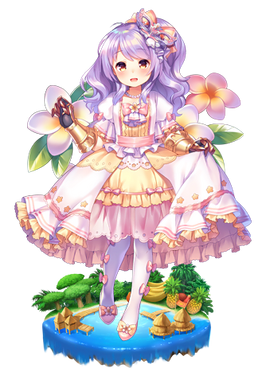 Plumeria (June Bride) | Flower Knight Girl Wikia | Fandom