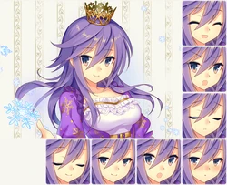 anemoneと女性 anemoneと女性