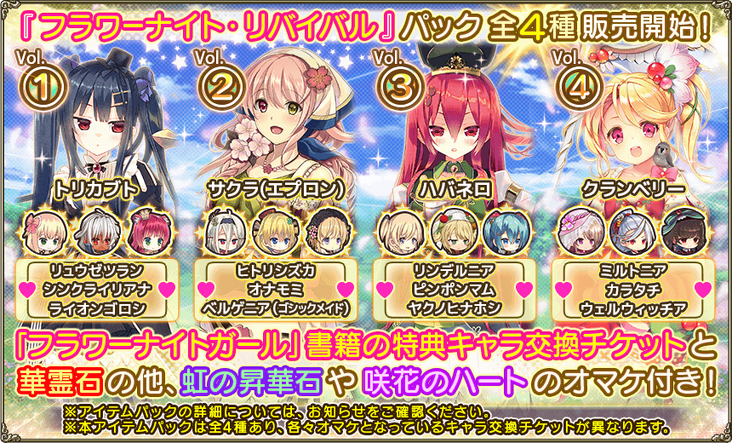 フラワーナイトガール』キャラクターコレクション」 [画集