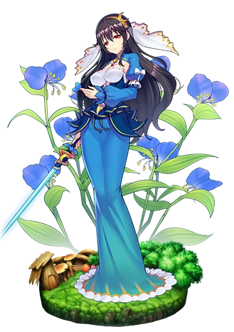 Asiatic Dayflower Flower Knight Girl Wikia Fandom