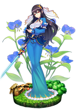 Asiatic Dayflower Flower Knight Girl Wikia Fandom